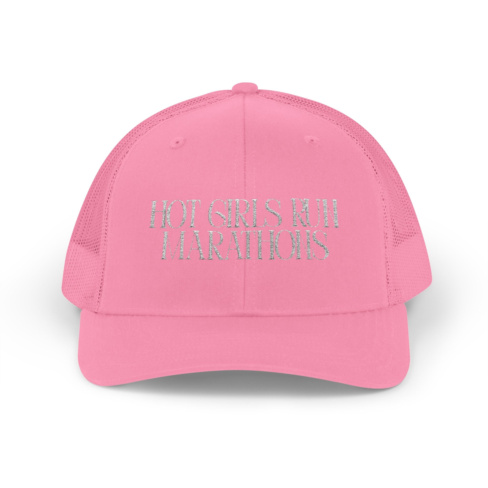 hot girls run marathons trucker cap