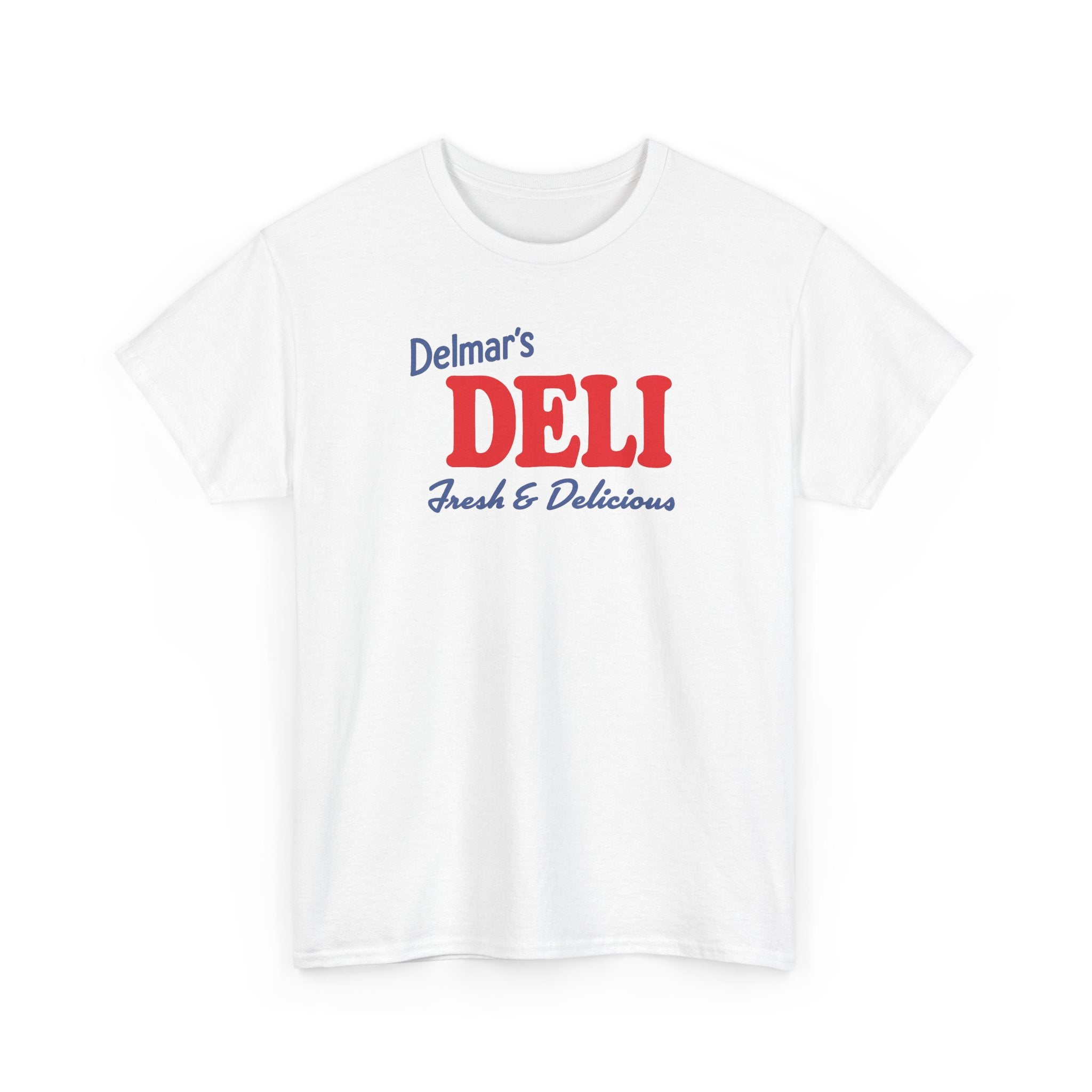 Delmar's Deli Tee - "Fresh & Delicious" Retro T-Shirt