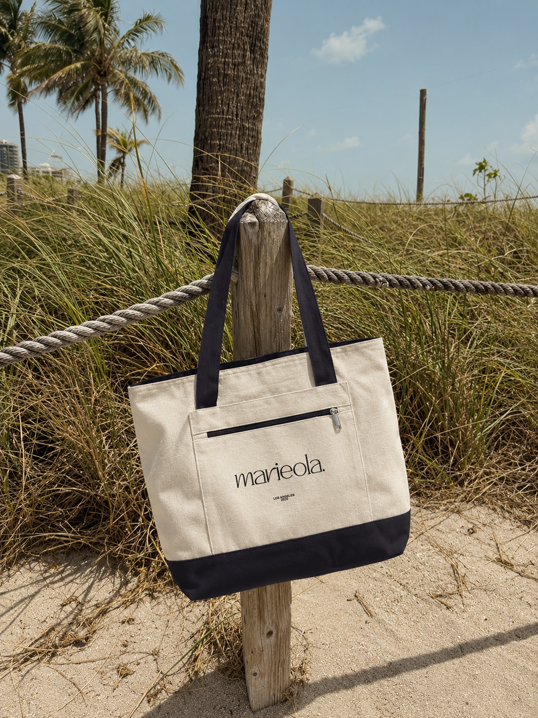 marieola zipper tote